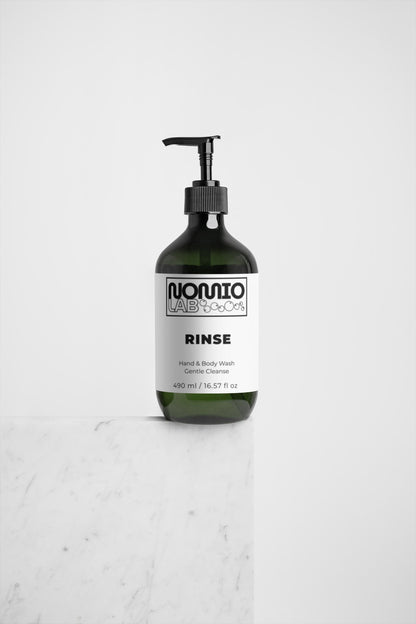 RINSE - Hand & Body Wash (Peppermint & Dark Cedar)