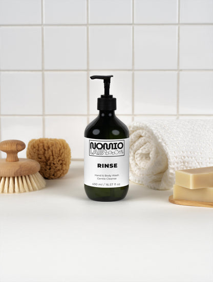 RINSE - Hand & Body Wash (Peppermint & Dark Cedar)