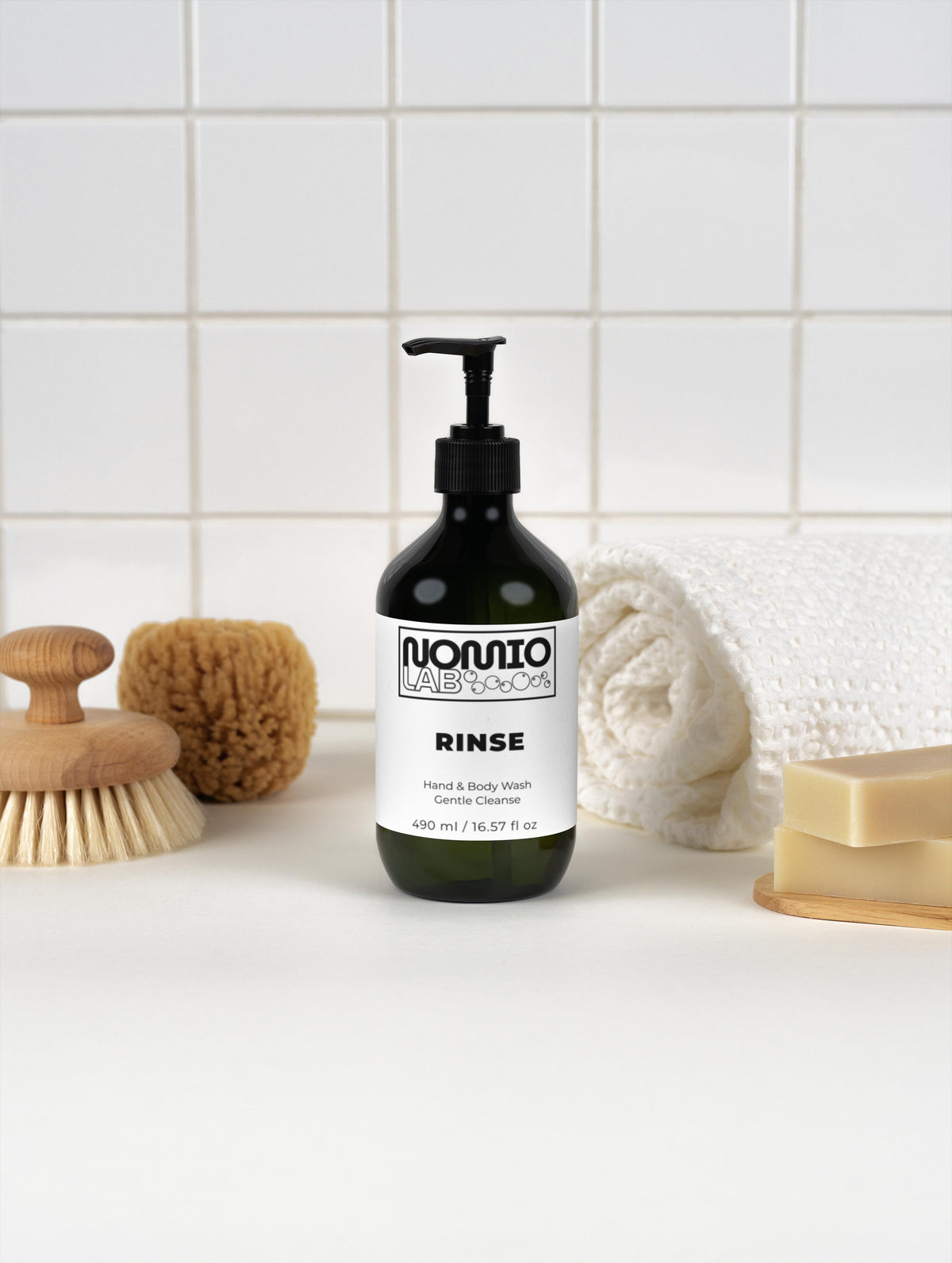 RINSE - Hand & Body Wash (Peppermint & Dark Cedar)